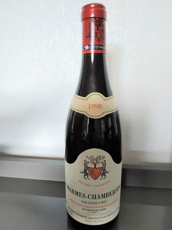 Charmes-Chambertin, Grand Cru, Geantet-Pansiot, 1998
