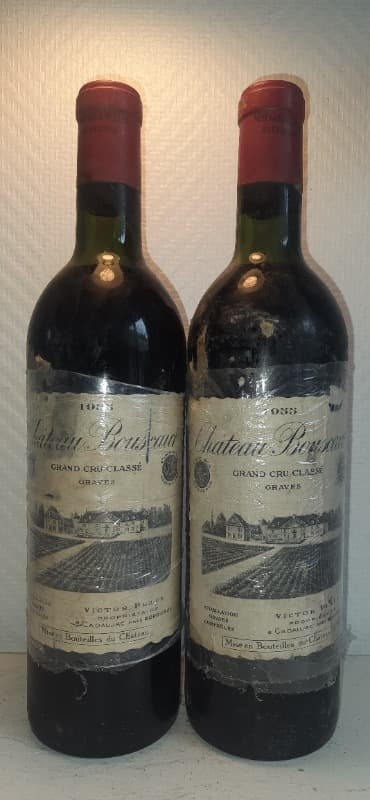 2 x Château Bouscaut, Graves, 1955