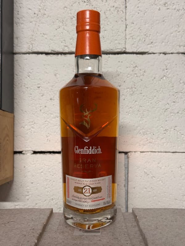 Gran réserva 21 ans, Rhum Cask finish - Glenfiddich, Whisky, 2000