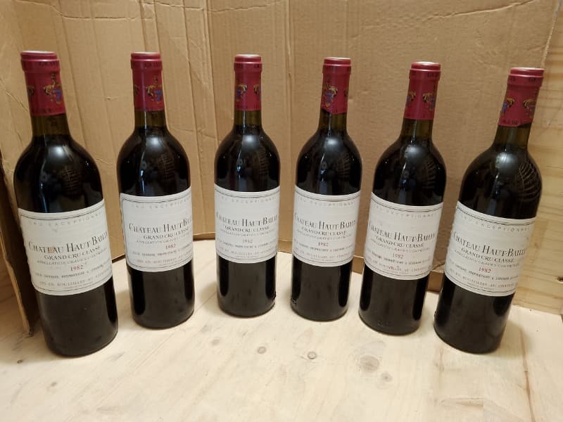 6 x Château Haut Bailly, Pessac-Léognan, 1982