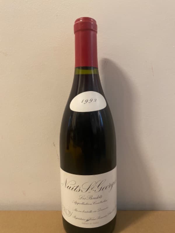 Nuits-Saint-Georges, Aux boudots, Domaine Leroy, 1992