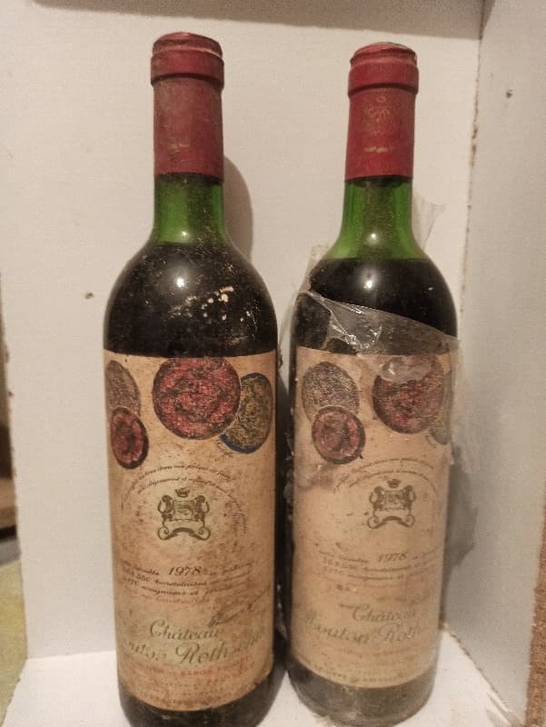 2 x Château Mouton Rothschild, Pauillac, 1978