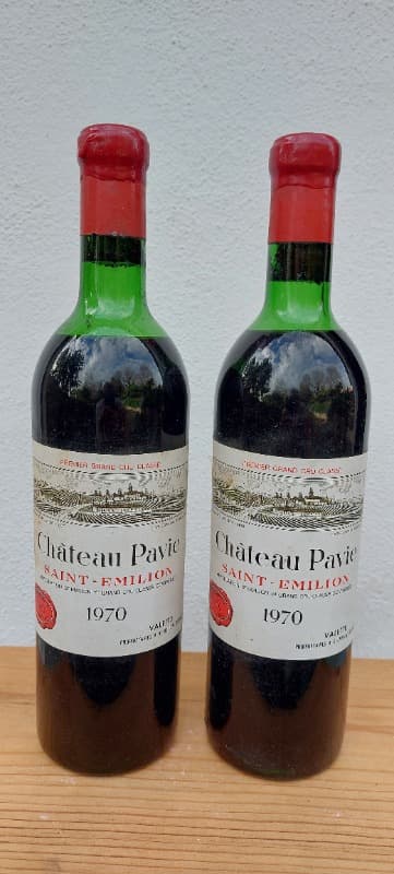 2 x Château Pavie, Saint-Émilion, 1970