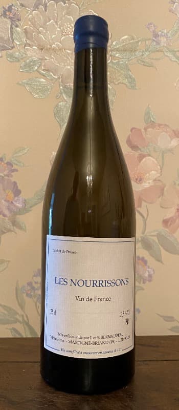 Les Nourrissons, Stephane Bernaudeau, Vin de France, 2019