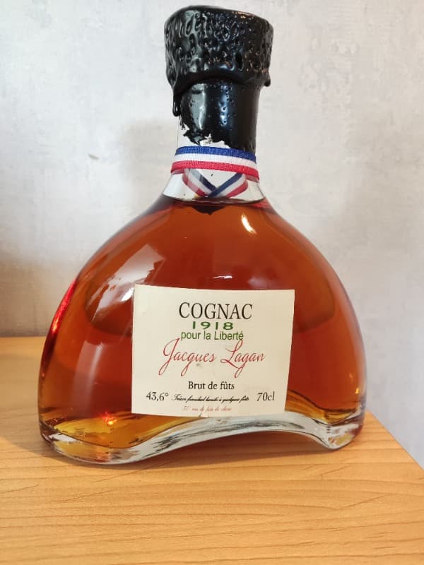 Brut de Fûts, jacques LAGAN, Cognac, 1918
