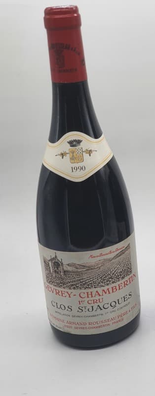 Gevrey-Chambertin, Clos St Jacques, Domaine Armand Rousseau, 1990