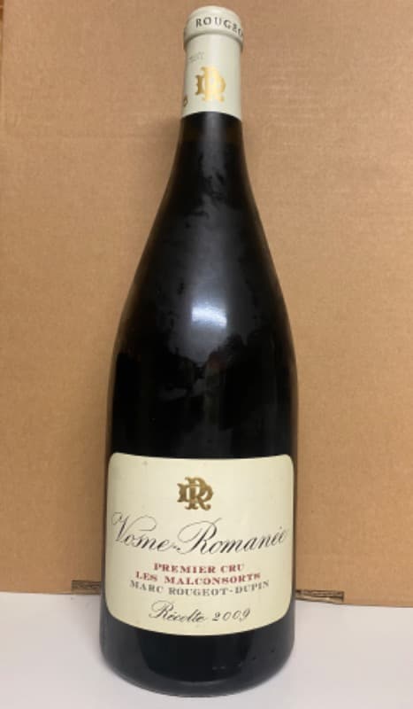 Vosne-Romanée, 1er cru Les Malconsorts, Domaine Marc Rougeot Dupin, 2009 (Magnum)