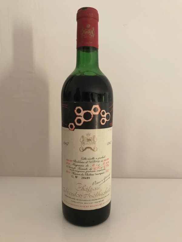Château Mouton Rothschild, Pauillac, 1967