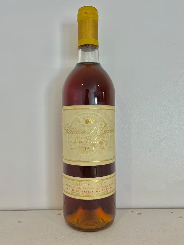 Château d'Yquem, Sauternes, 1990
