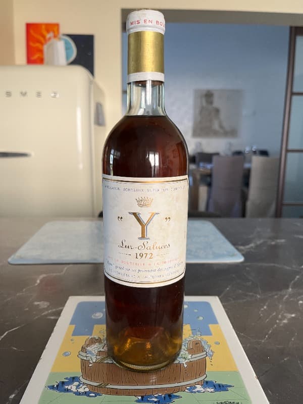 Y du château Yquem, Bordeaux Blanc Sec, 1972