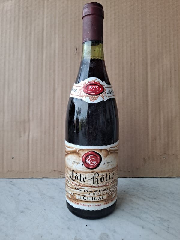 Côte-Rôtie, Côtes Brune et Blonde, Guigal, 1975
