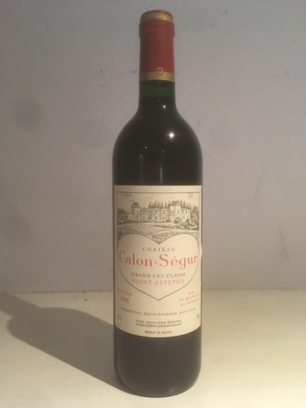 calon ségur, Saint-Estèphe, 1996