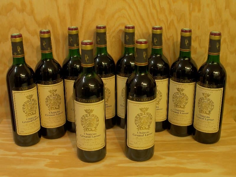 10 x Château Gruaud Larose, Saint-Julien, 1989