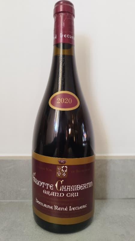 Griotte-Chambertin, Grand Cru, René Leclerc, 2020