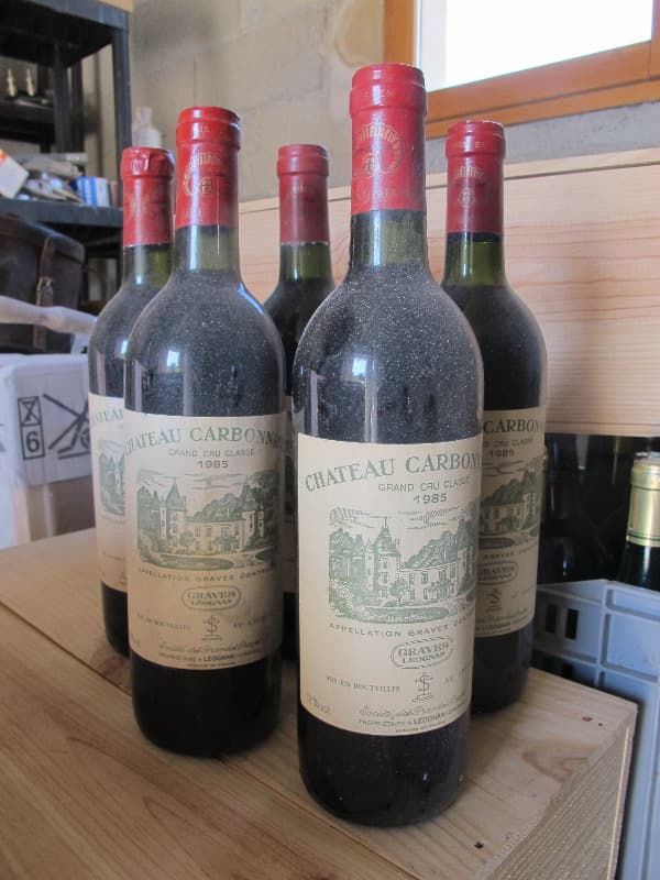 5 x Château Carbonnieux, Graves, 1985