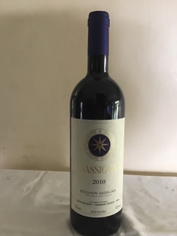 Bolgheri, Sassicaia, 2010