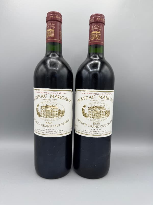 2 x Château Margaux, Margaux, 1995