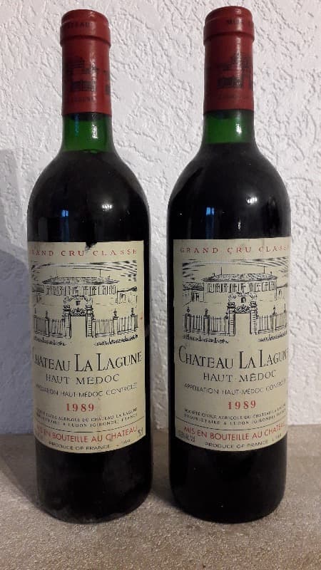 2 x Chateau La Lagune, Haut-Médoc, 1989