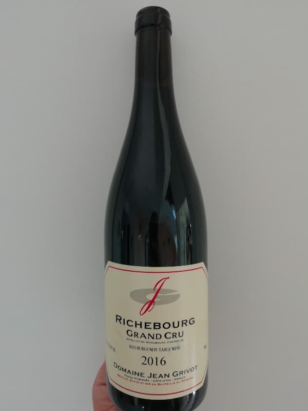Richebourg, Jean Grivot, 2016