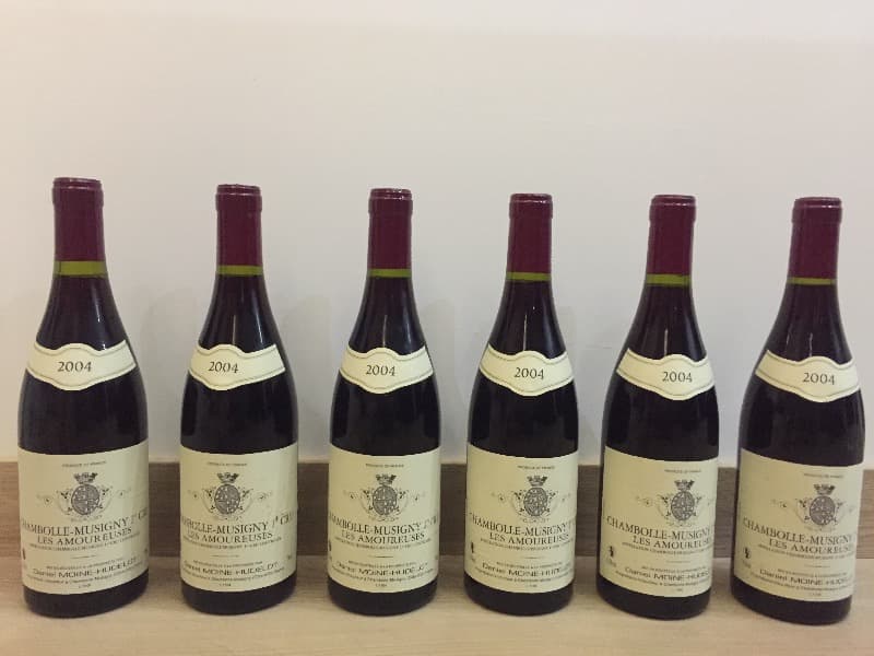 6 x Chambolle-Musigny, les amoureuses, daniel moine hudelot, 2004