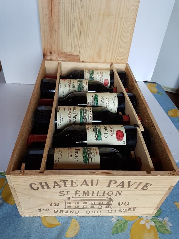CBO/OWC 12 x Château Pavie, Saint-Émilion Grand Cru, 1990