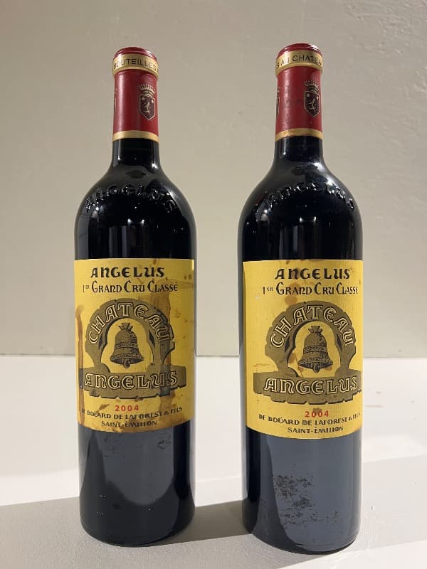 2 x Château l'Angélus, Saint-Émilion Grand Cru, 2004