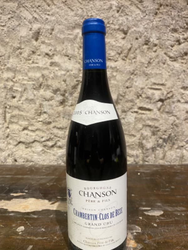 Chambertin-Clos de Bèze, Grand Cru, Domaine Chanson, 2005