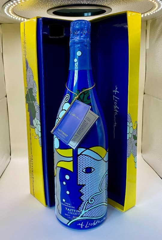 Collection Lichtenstein, Taittinger, Champagne, 1985