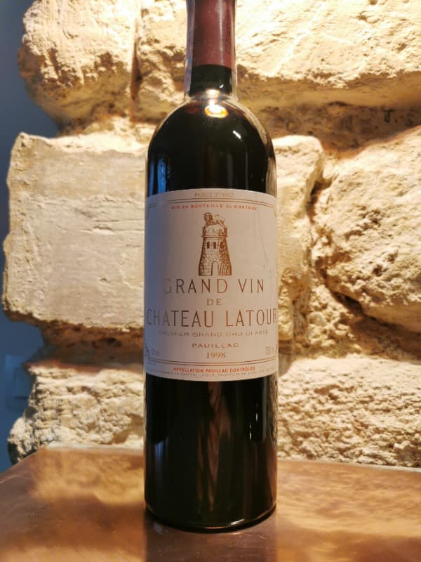 Grand Vin de Château Latour, Pauillac, 1998