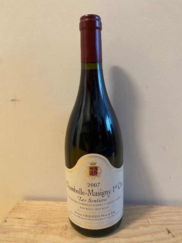 Chambolle-Musigny, 1er Cru - Les Sentiers, Domaine Robert GROFFIER, 2007