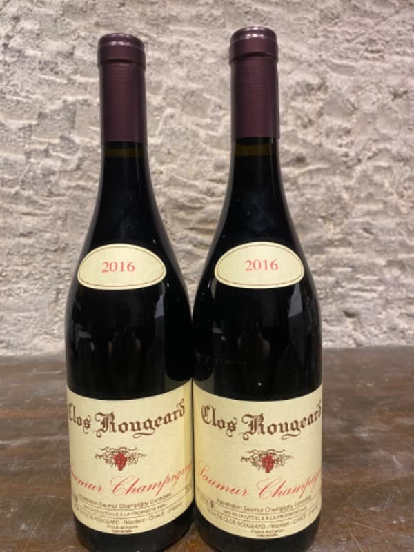2 x Saumur Champigny, Clos Rougeard, 2016