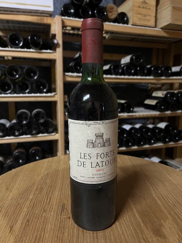 Les Forts de Latour, Château Latour, Pauillac, 1974