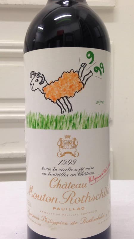 Château Mouton Rothschild, Pauillac, 1999