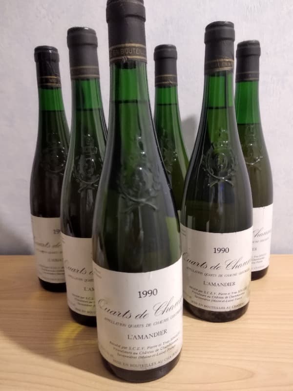 6 x l'Amandier, Quarts-de-Chaume Grand Cru, P&Y Soulez, 1990