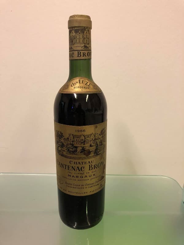 Château Cantenac Brown, Margaux, 1966