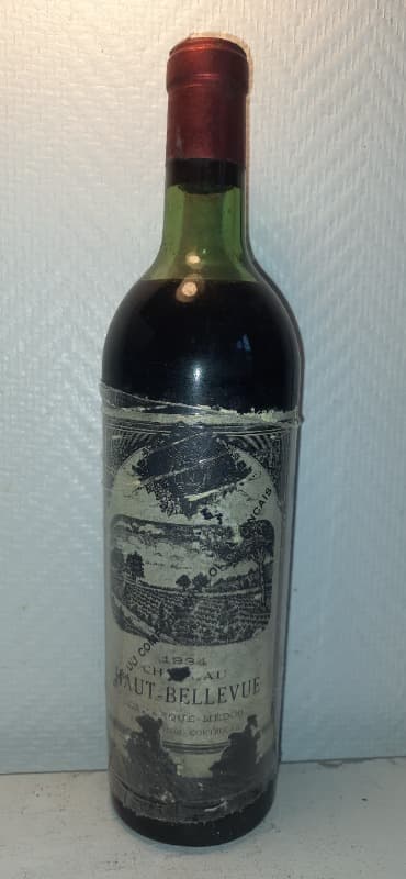 Haut Bellevue, Médoc, 1934