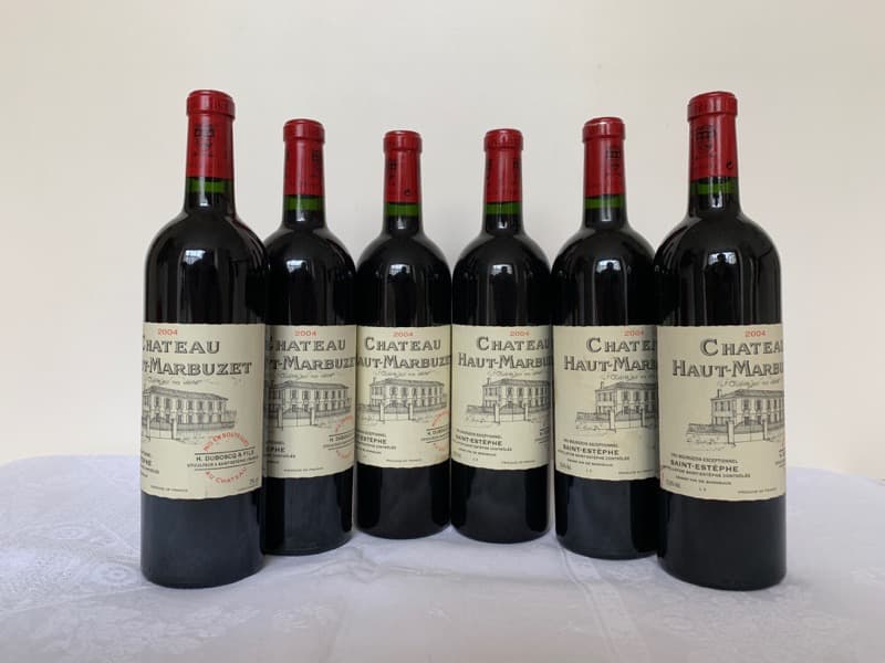 6 x Château Haut Marbuzet, Saint-Estèphe, 2004