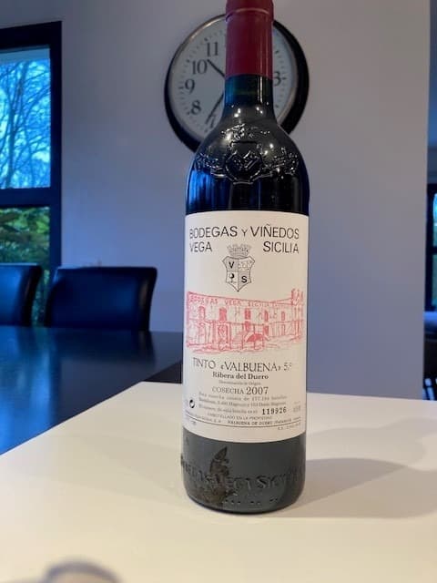 Valbuena 5°, Vega Sicilia, Ribera del Duero, 2007
