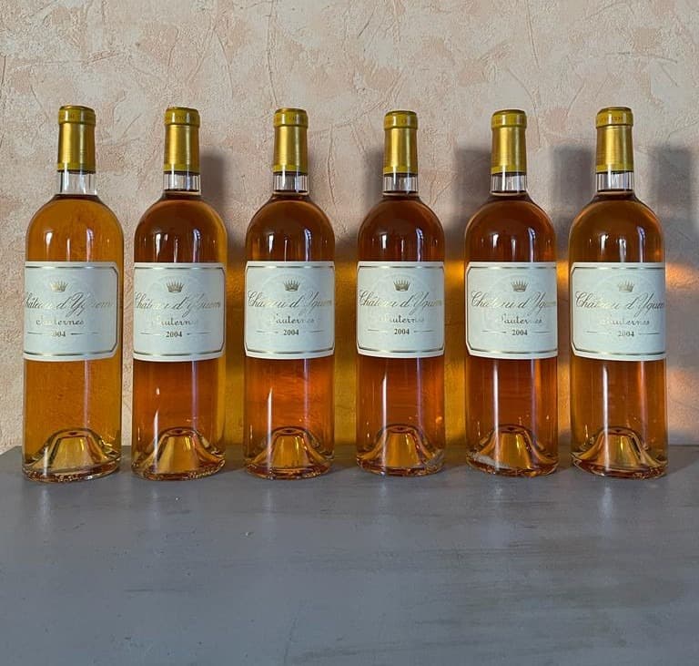 6 x Château d'Yquem, Sauternes, 2004