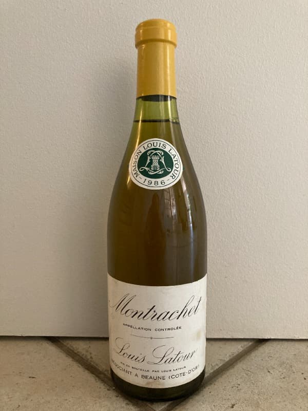 Montrachet, Louis Latour, 1986