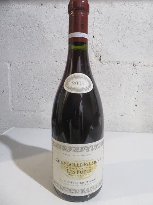 Chambolle Musigny, 1ER CRU LES FUEES, JACQUES FREDERIC MUGNIER, 2009