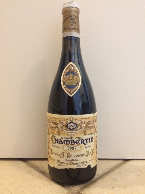 Chambertin, Armand Rousseau, 1987