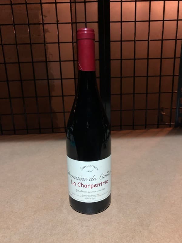 La Charpentrie, Saumur Rouge, Domaine du Collier, 2011