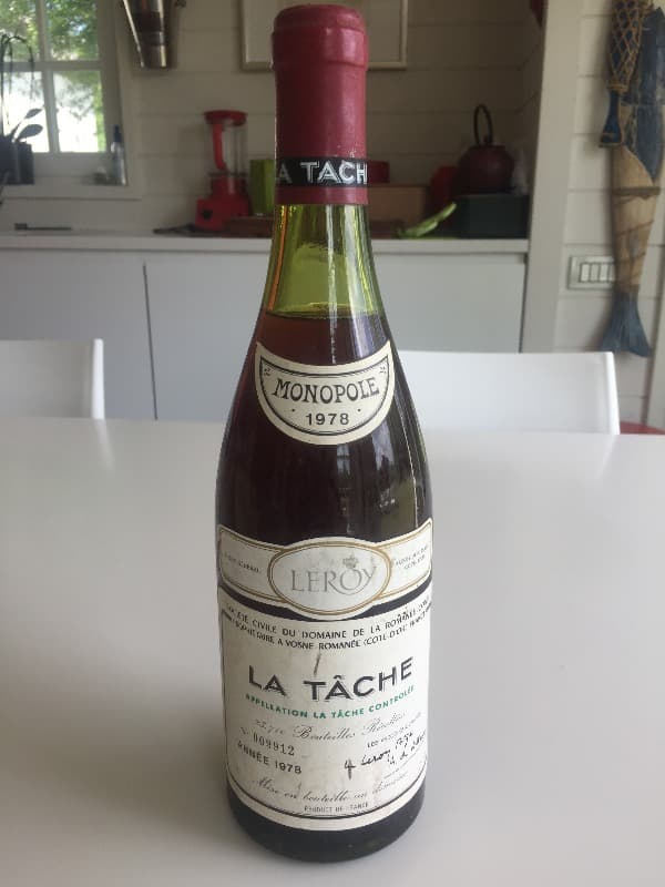 La Tâche, Romanée Conti - Leroy, 1978