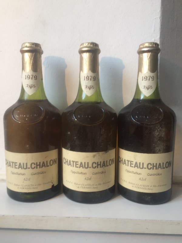 3 x Hubert Clavelin, Château-Châlon, 1979