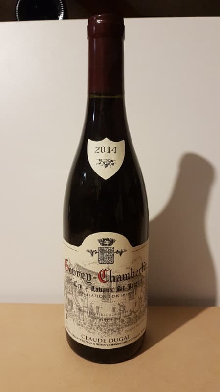 Gevrey-Chambertin, 1er cru Lavaux saint Jacques, Claude Dugat, 2014