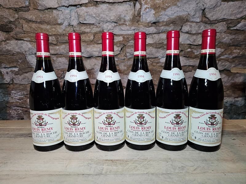 6 x Clos-de-la-Roche, Grand cru, Louis Rémy, 1994