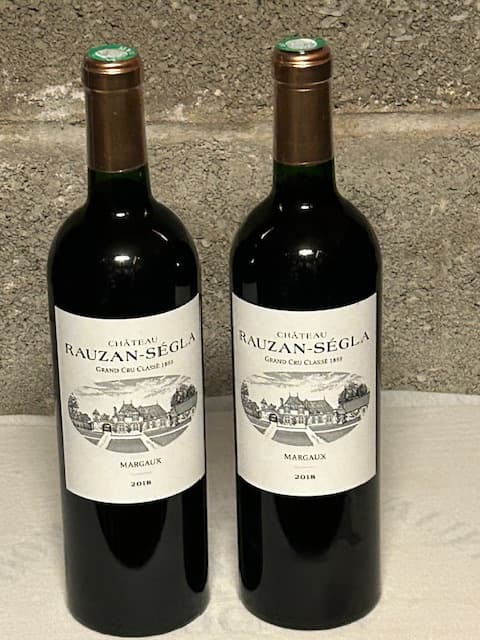 2 x Château Rauzan Segla, Margaux, 2018