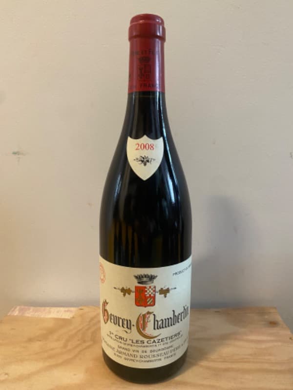 Gevrey-Chambertin, 1er Cru Les Cazetiers, Domaine Armand Rousseau, 2008