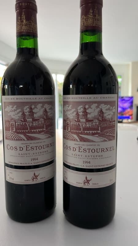 2 x Cos d'Estournel, Saint-Estèphe, 1994